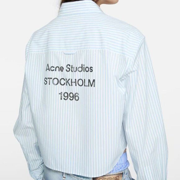 ACNE  STUDIOS - BUTTON-UP SHIRT - Picture 4 of 6